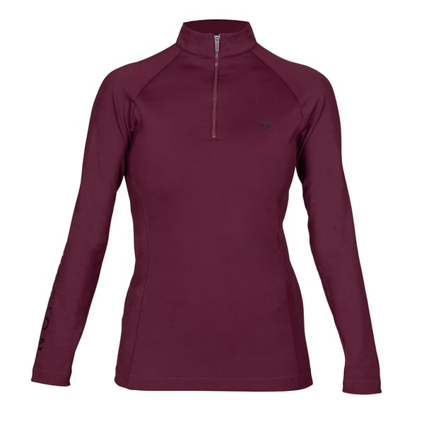 Aubrion Womens/Ladies Eltar Quarter Zip Base Layer Top