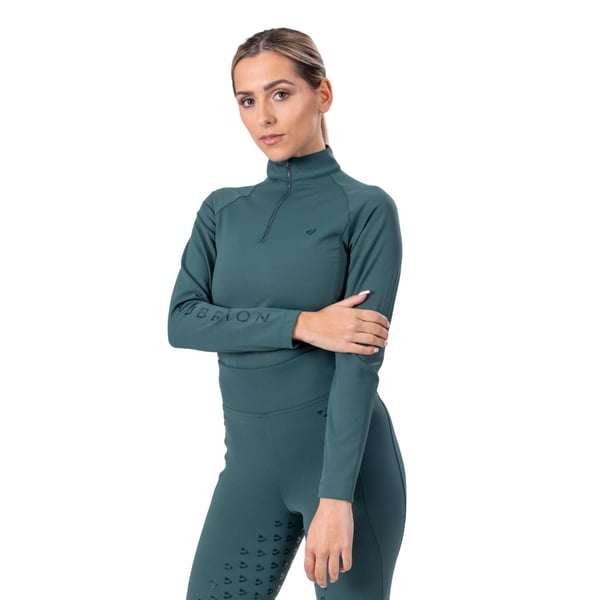 Aubrion Womens/Ladies Eltar Quarter Zip Base Layer Top