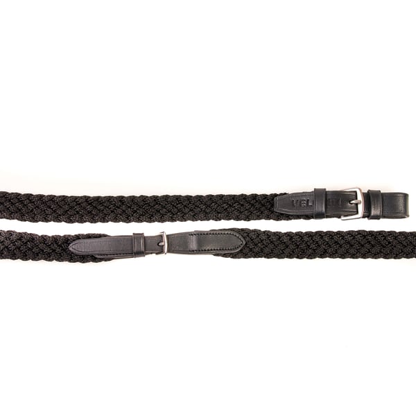 Velociti Gara Games Leather Braided Horse Reins