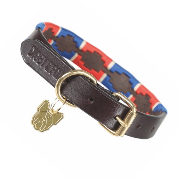 Digby & Fox Drover Polo Leather Dog Collar