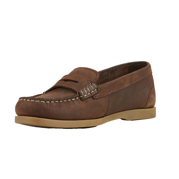 Moretta Womens/Ladies Forli Leather Deck Shoes