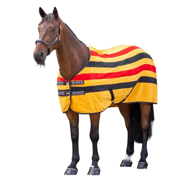 Tempest Original Newmarket Standard-Neck Stripe Horse Fleece Rug