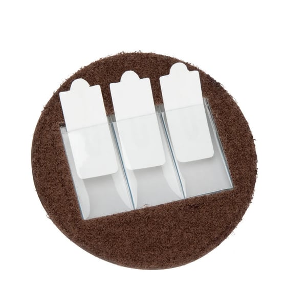 Velociti Leather Round Horse Dressage Number Holder