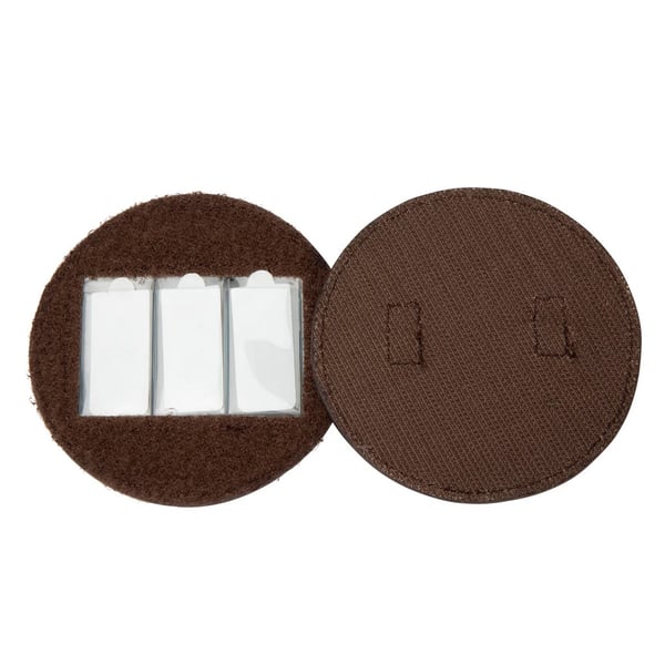 Velociti Leather Round Horse Dressage Number Holder