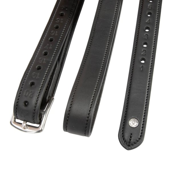 Velociti Lusso Logo Horse Stirrup Leathers