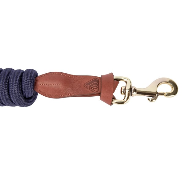 Velociti Lusso Leather Horse Lead Rope