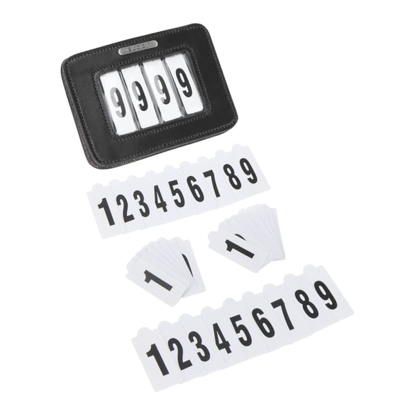 Velociti Nahkainen 4 Numeron Pidike