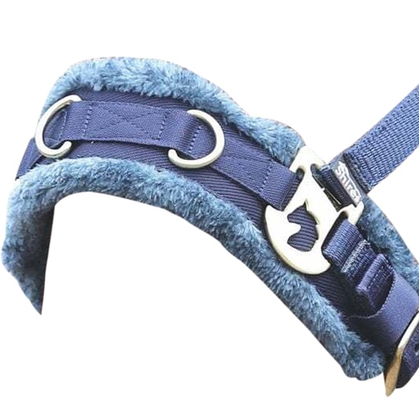 Shires Fleece Lined Plush Horse Lunge Cavesson