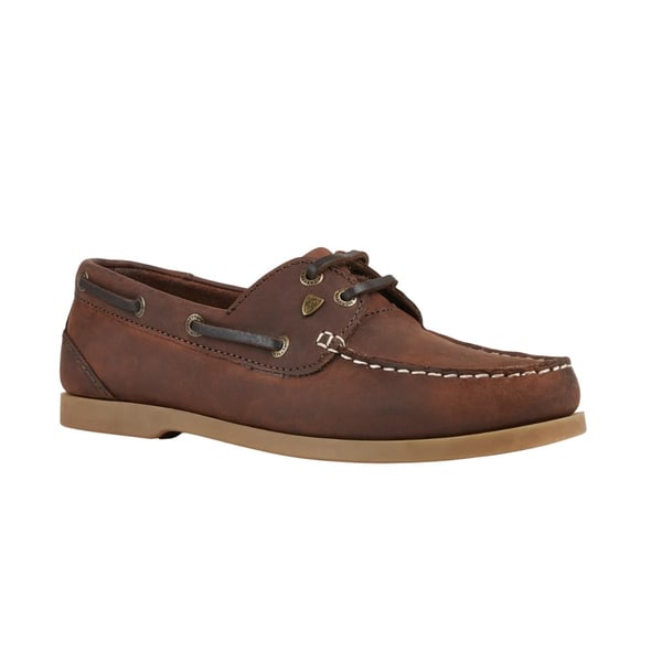 Moretta Womens/Ladies Avisa Leather Boat Shoes
