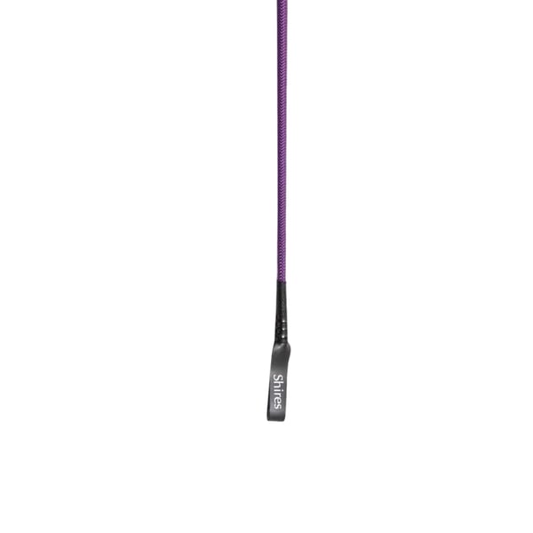 Shires Childrens/Kids Thread Stem Leather Horse Riding Whip