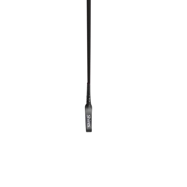Shires Childrens/Kids Thread Stem Leather Horse Riding Whip