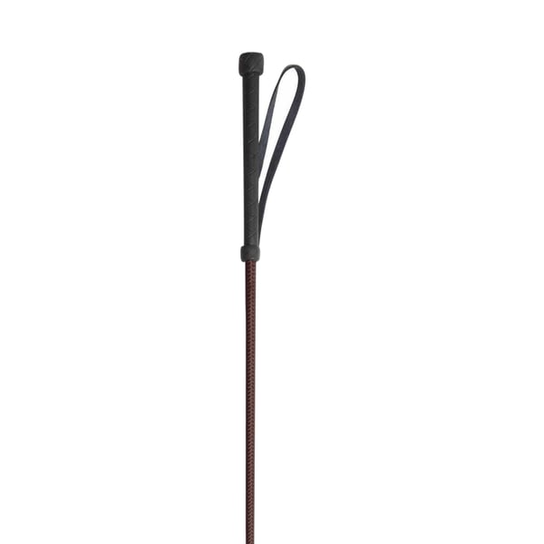 Shires Childrens/Kids Thread Stem Leather Horse Riding Whip