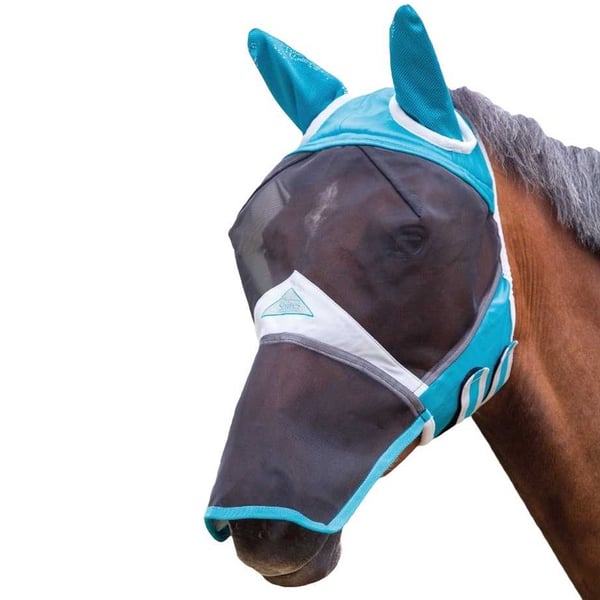 Shires Fine Mesh Horse Fly Mask With Ears & Nose