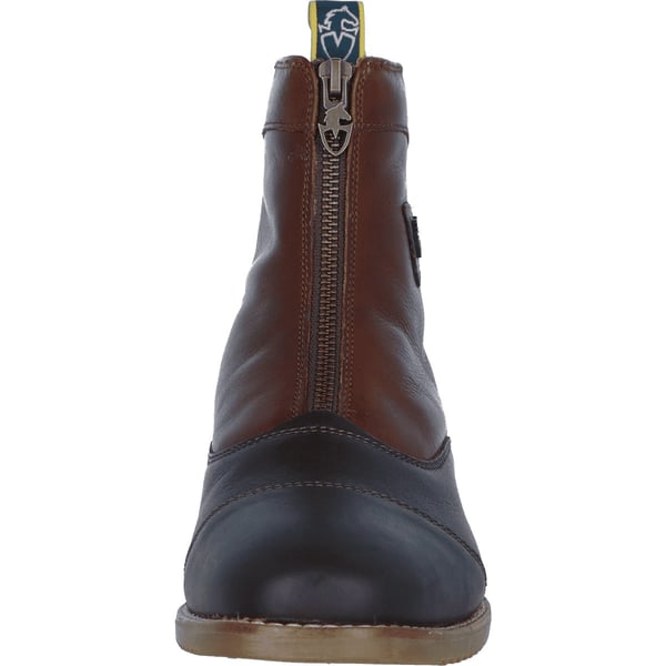 Moretta Womens/Ladies Viviana Zip Leather Paddock Boots