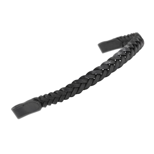Aviemore Leather Braided Horse Browband