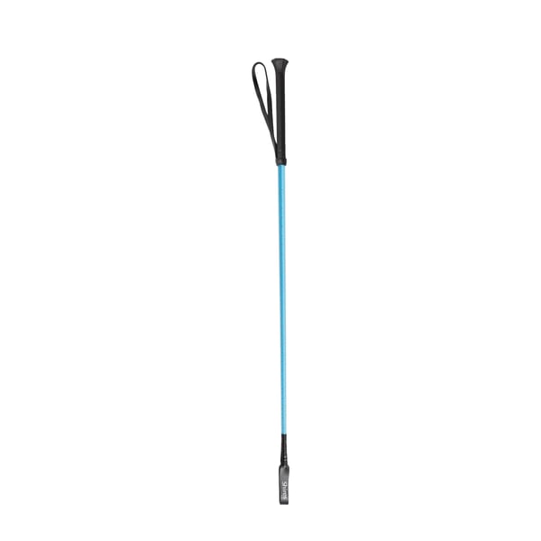 Shires Threaded Leather Horse Riding Whip
