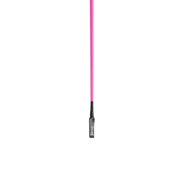 Shires Threaded Leather Horse Riding Whip