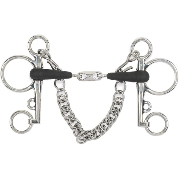 Equirubber Equikind+ Peanut Link Horse Pelham Bit