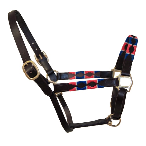 Blenheim Leather Polo Horse Headcollar
