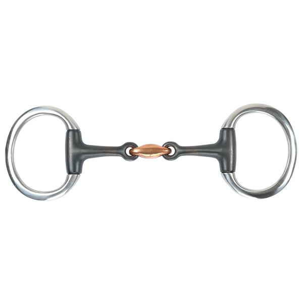 Shires Flat Sweet Iron Lozenge Horse Eggbutt Snaffle Bit