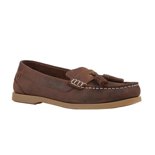 Moretta Womens/Ladies Alita Leather Loafers