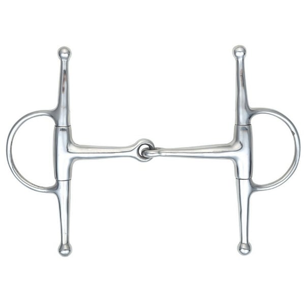 Shires Jointed Horse Eggbutt Snaffle Bit