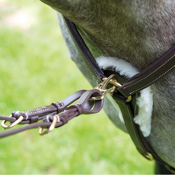 Salisbury Leather Stitch Horse Breastplate