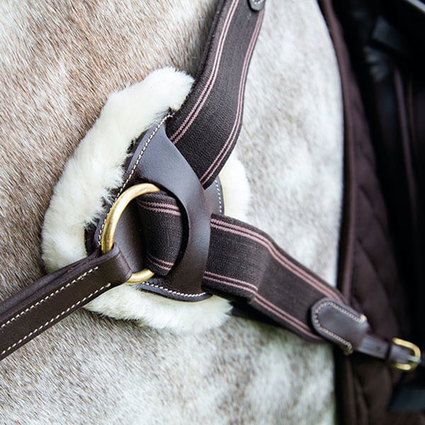 Salisbury Leather Stitch Horse Breastplate