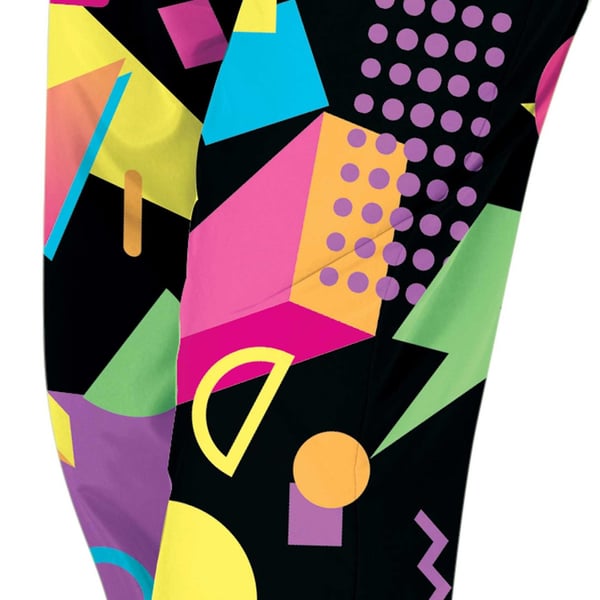 Fiestas Guirca Mens Geometric 80s Tracksuit