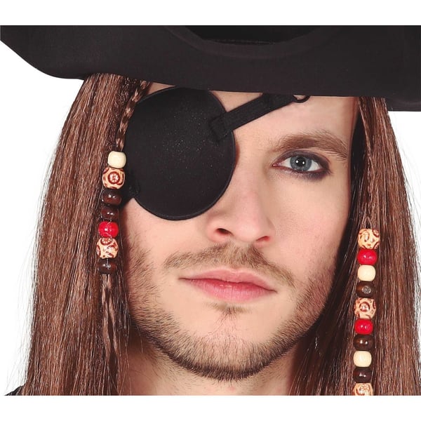 Fiestas Guirca Unisex Adult Fabric Pirate Eyepatch