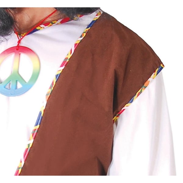 Fiestas Guirca Mens Hippie Flower Costume Set