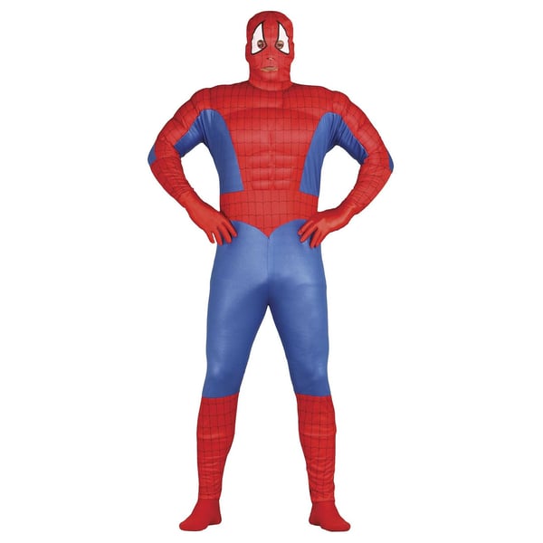 Fiestas Guirca Mens Muscle Superhero Costume Set