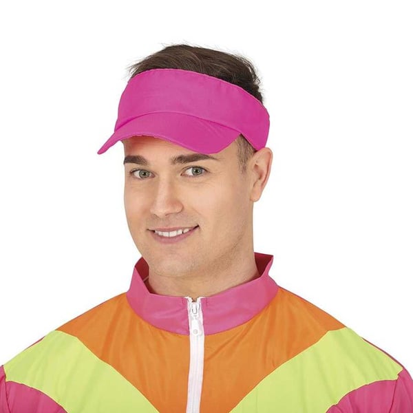 Fiestas Guirca Unisex Adult 80s Visor Cap