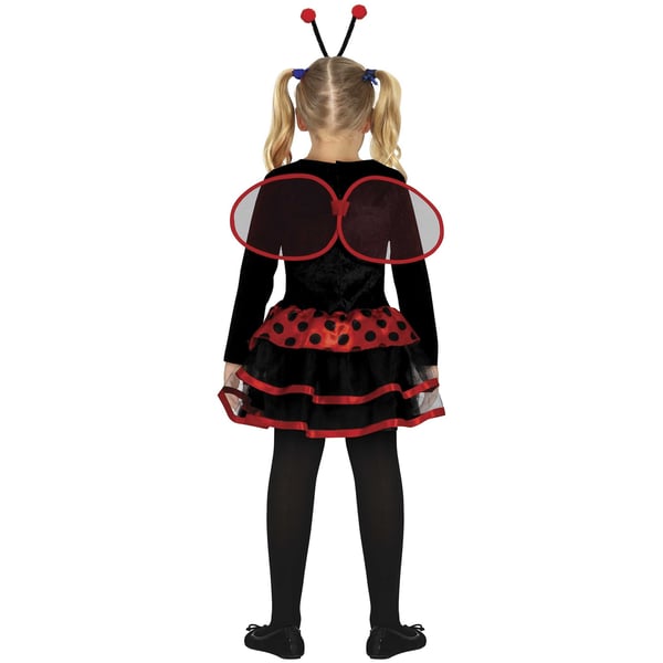 Fiestas Guirca Girls Ladybird Costume Set