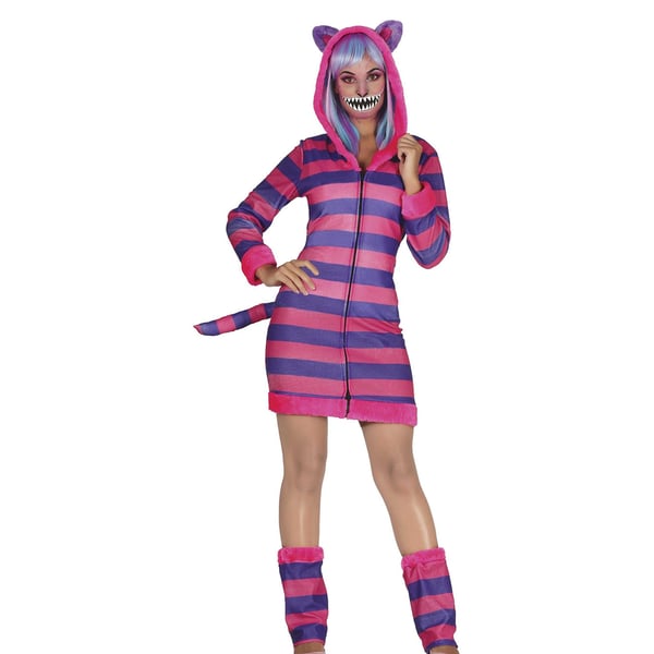 Fiestas Guirca Womens/Ladies Tabby Cat Costume Set