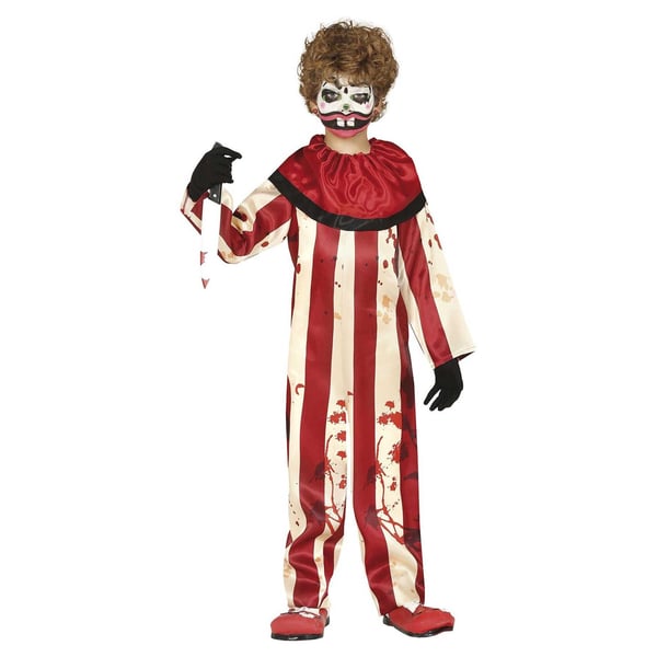Fiestas Guirca Childrens/Kids Striped Clown Costume Set