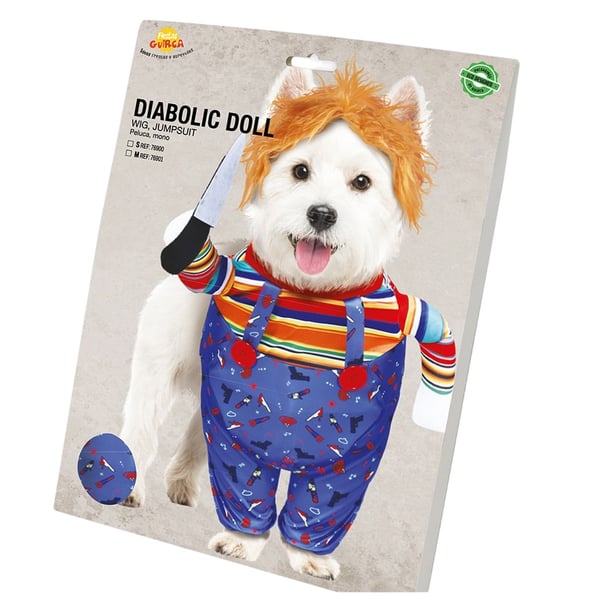 Fiestas Guirca Ond Hund Kostym