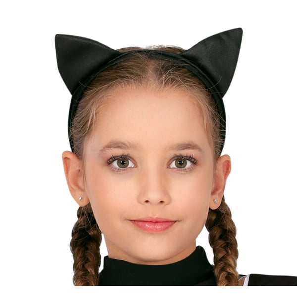 Fiestas Guirca Girls Black Cat Costume