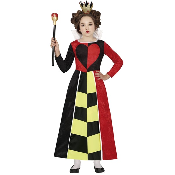 Fiestas Guirca Girls Queen Of Hearts Costume