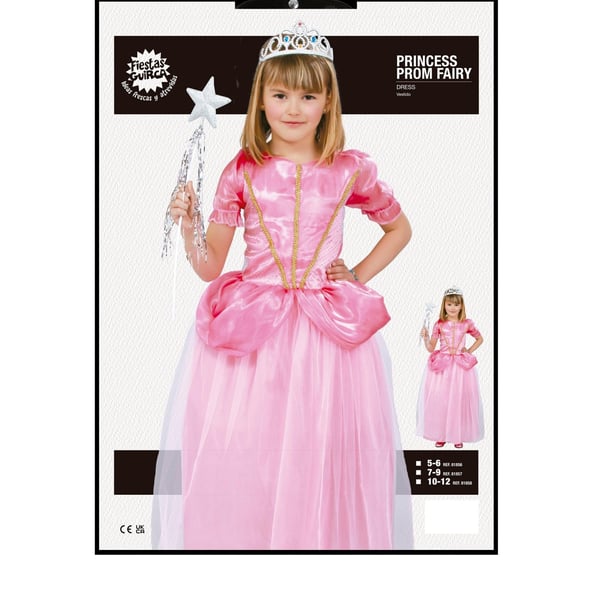 Fiestas Guirca Girls Fairy Princess Costume