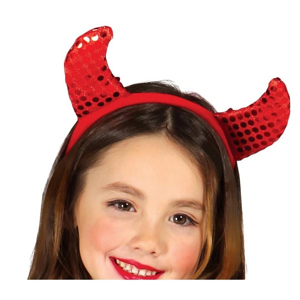 Fiestas Guirca Girls Cute Devil Costume Set
