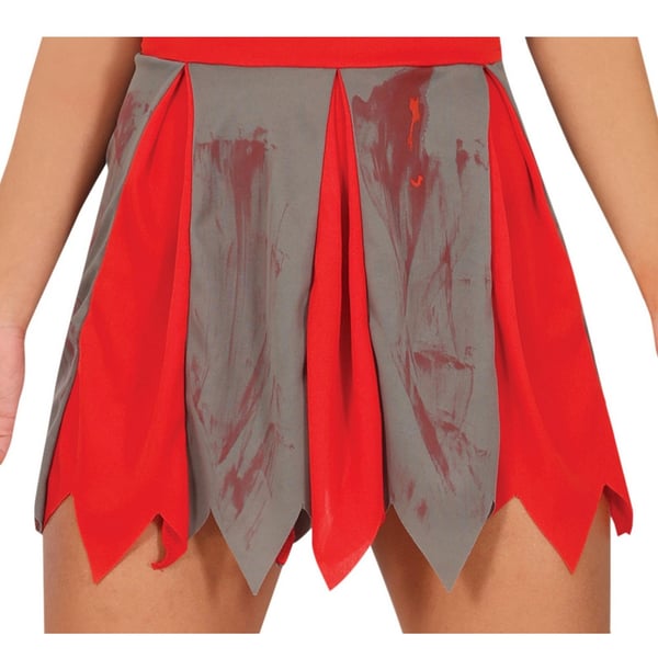 Fiestas Guirca Womens/Ladies Zombie Cheerleader Costume Dress