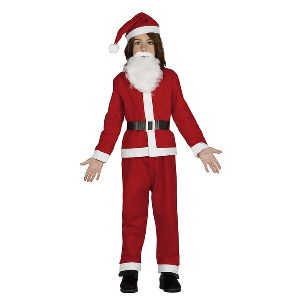 Fiestas Guirca Boys Santa Claus Christmas Costume Set