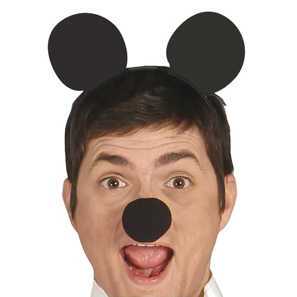 Fiestas Guirca Mens Mouse Costume Set