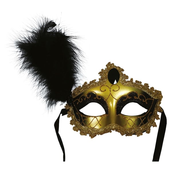 Fiestas Guirca Womens/Ladies Feather Eye Mask