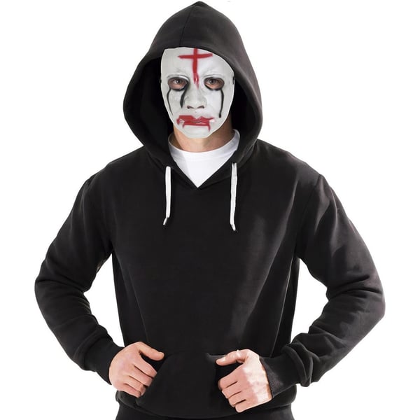 Fiestas Guirca Unisex Aikuisten Risti PVC-naamio
