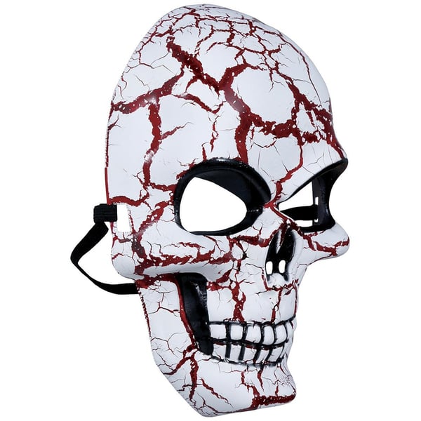 Fiestas Guirca Unisex Adult Skull PVC Mask