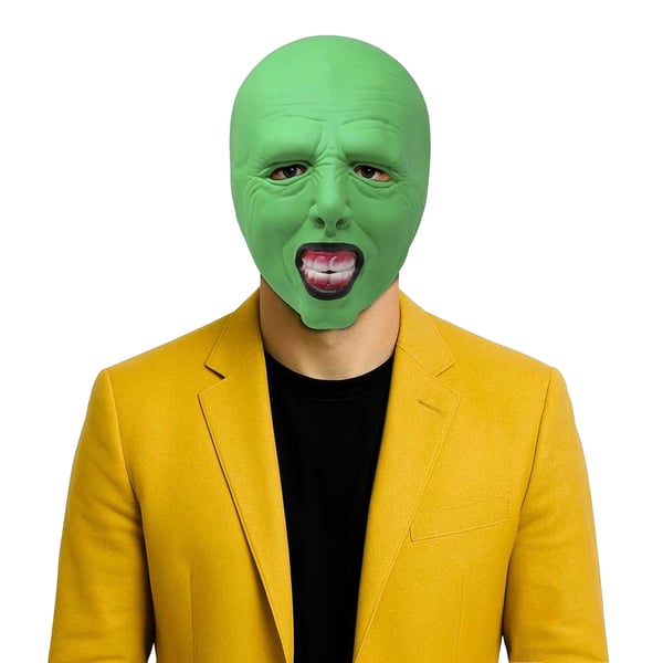 Fiestas Guirca Venom Villain Latex Mask