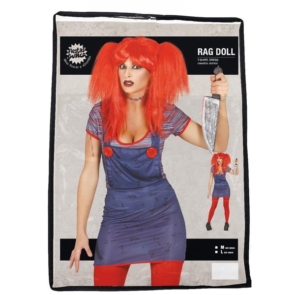 Fiestas Guirca Womens/Ladies Rag Doll Costume
