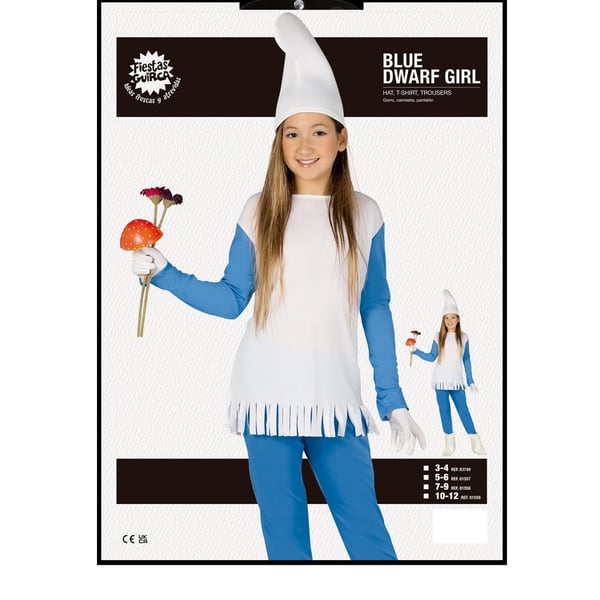 Fiestas Guirca Girls Dwarf Costume